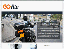 Tablet Screenshot of gofilo.com